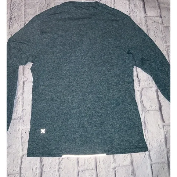 Lululemon Shirt womens Small Blue Drysense Long Sleeve Workout Gym - Picture 9 of 10